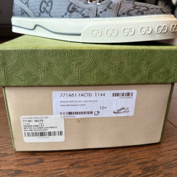 Gucci Men's Gucci Tennis 1977 Ripstop Sneakers - Picture 6 of 6